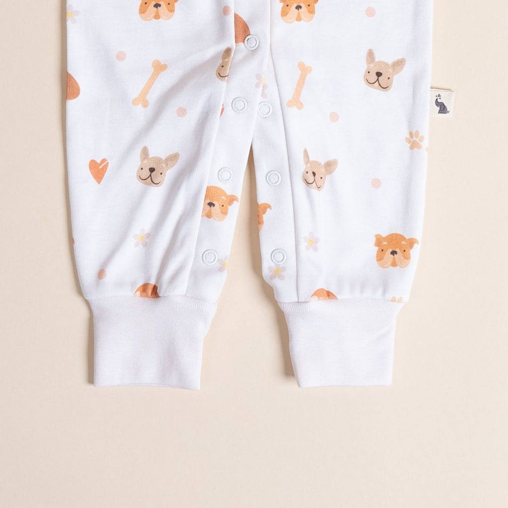 Dog and the Bone - Full Button Onesie