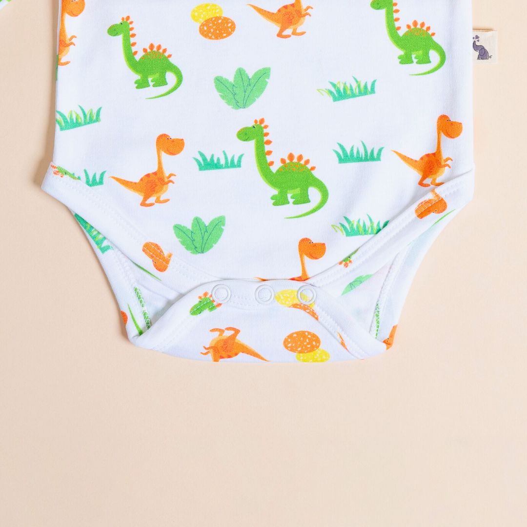 Dino and Eggs - Full Sleeves Bodysuit