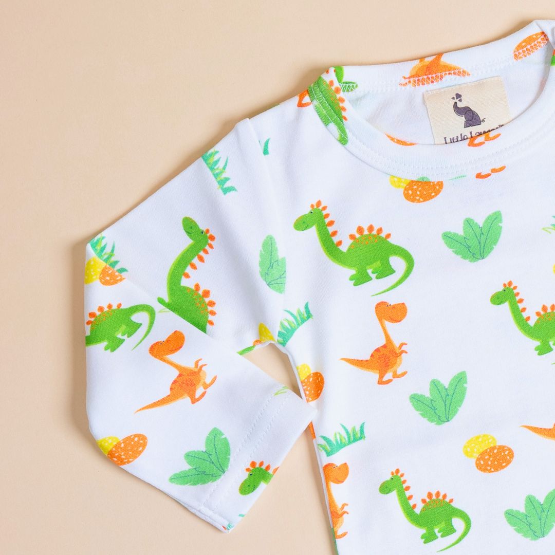 Dino and Eggs - Full Sleeves Bodysuit