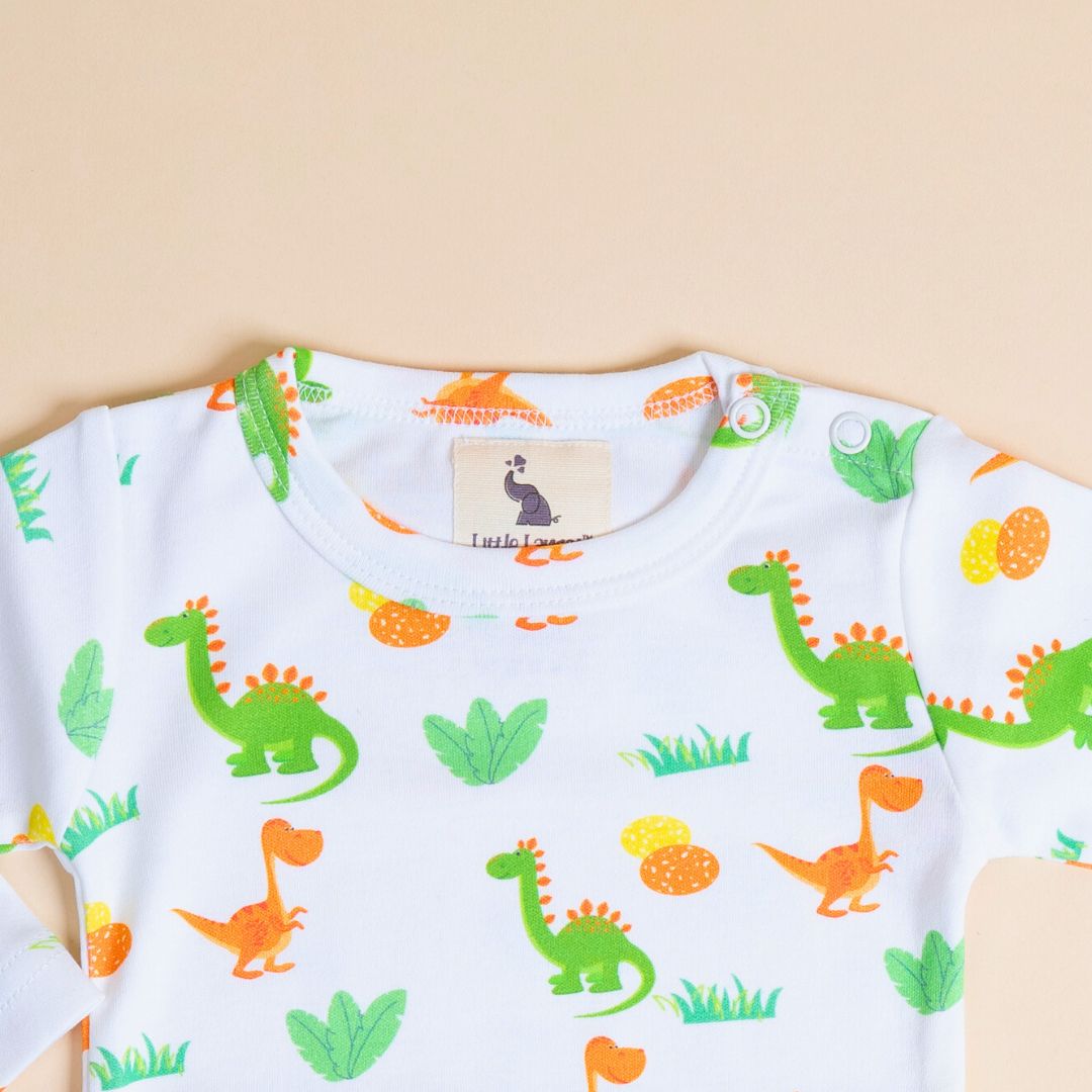 Dino and Eggs - Full Sleeves Bodysuit