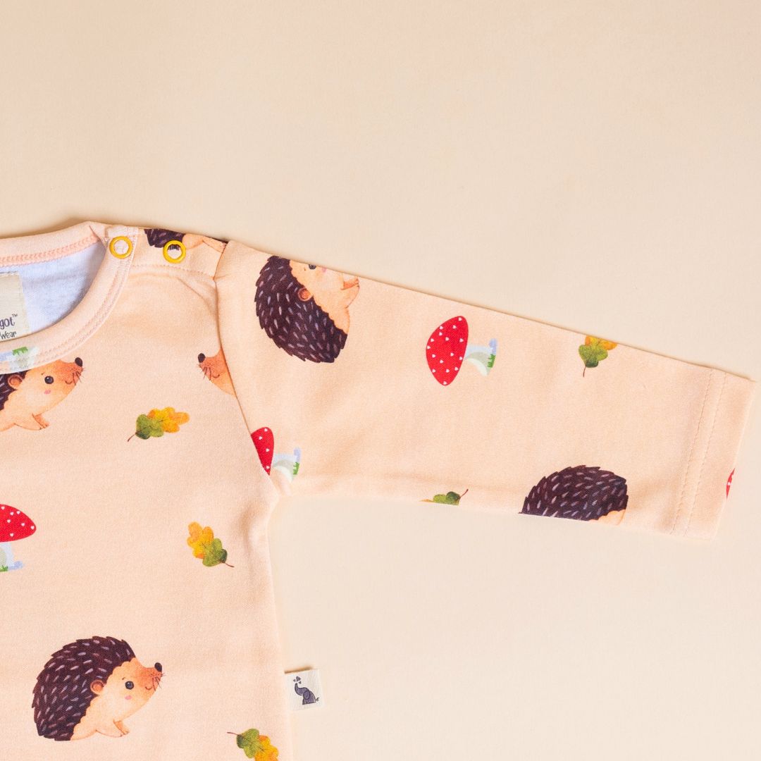 Hedgehog and Hearts - Full Sleeves Bodysuit