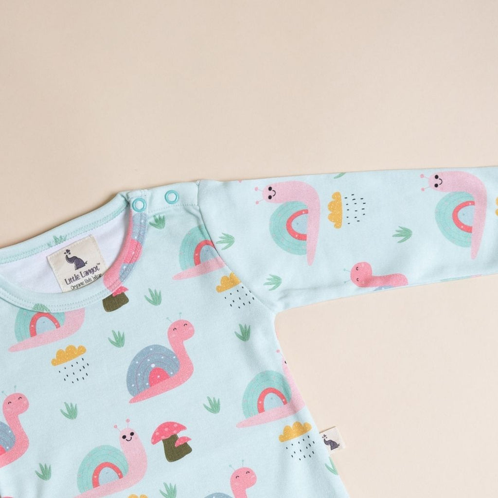 Snail and Clouds - Full Sleeves Bodysuit