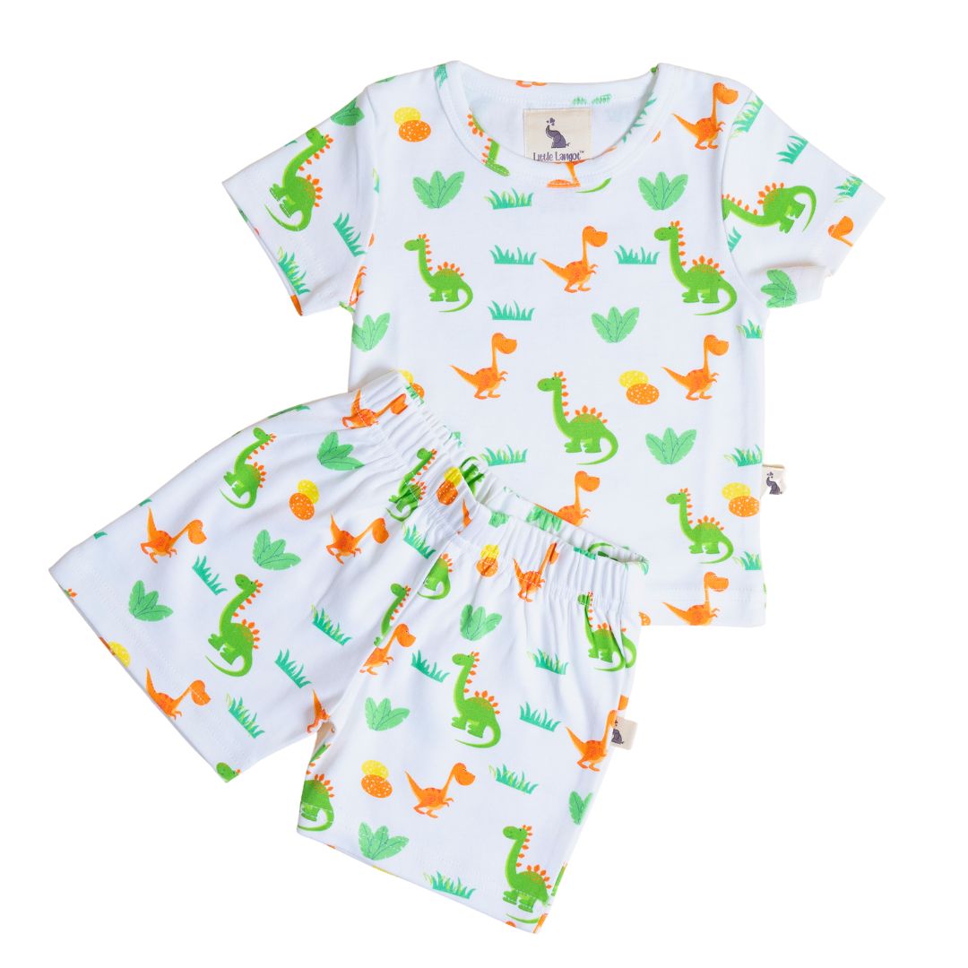 Dino and Eggs - T-Shirt and Shorts