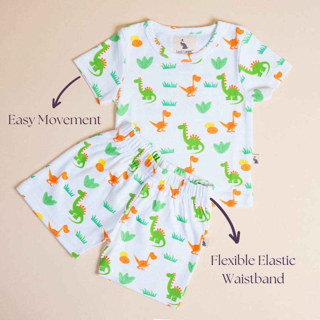 Dino and Eggs - T-Shirt and Shorts