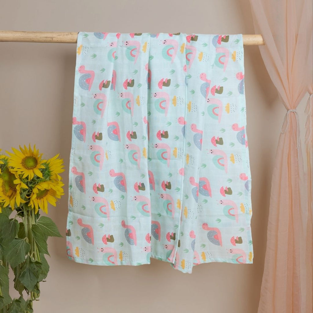 Snail and Clouds - Swaddle Cloth