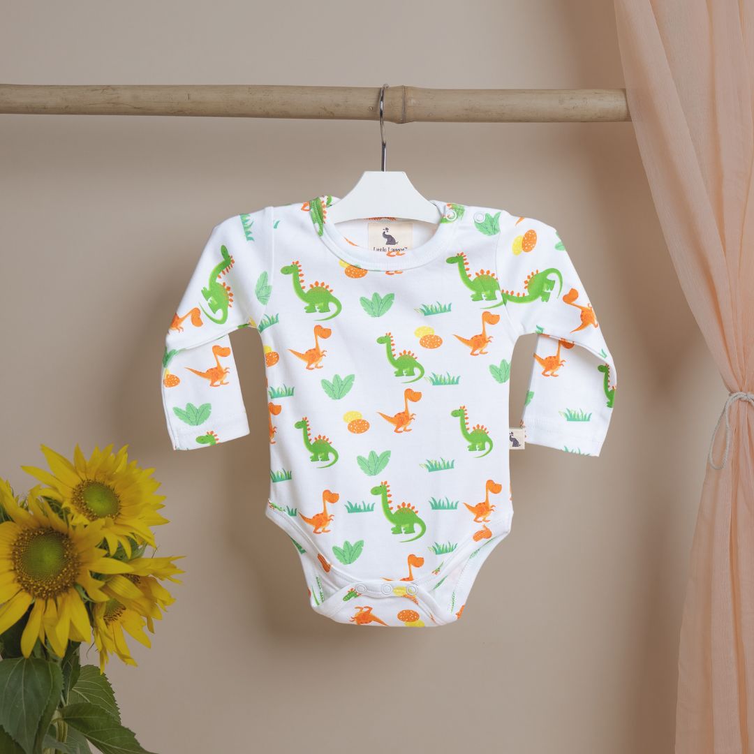 Dino and Eggs - Full Sleeves Bodysuit